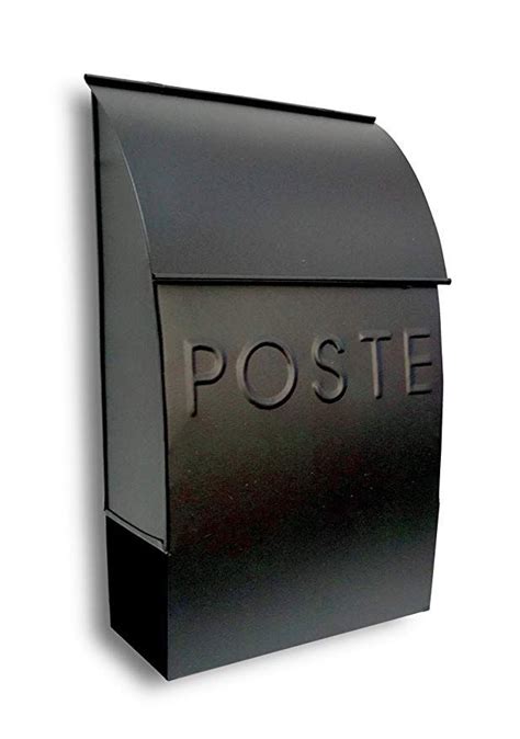 metal post box french inspired|NACH TH.